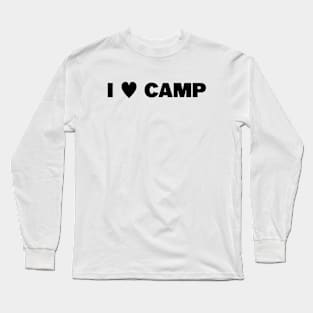 I Love Camp v2 Long Sleeve T-Shirt